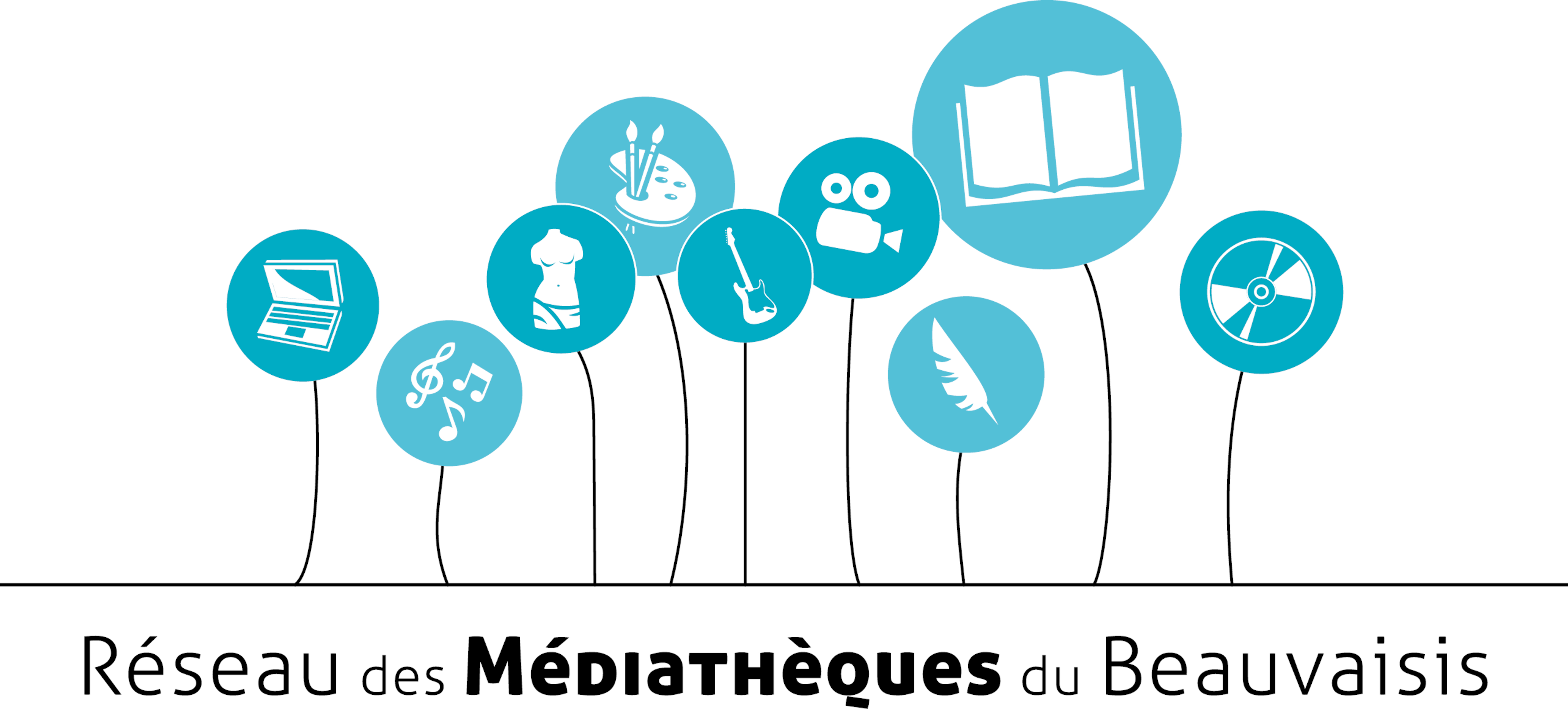 Logo médiathèque